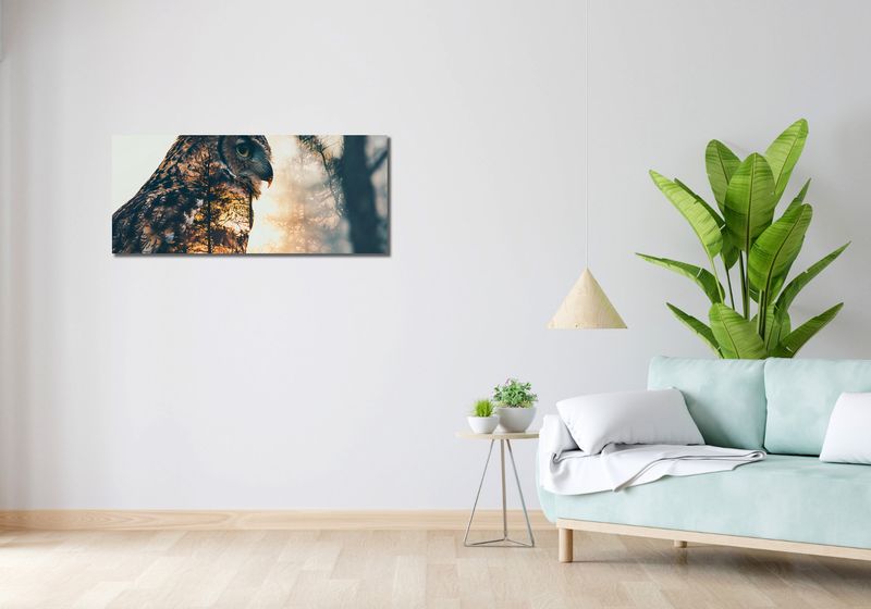 Obraz 100x40cm Sowi Duch zdjęcie 2