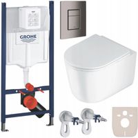 Zestaw WC Grohe RapidSL Miska WC Jasmin stelaż przycisk wsporniki uszczelka