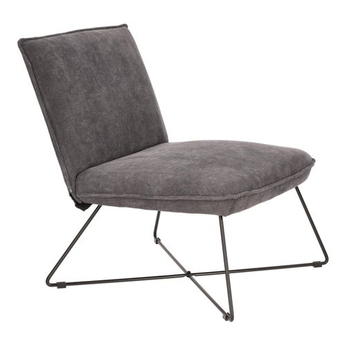 Fotel Moana szary sztruks na Arena.pl