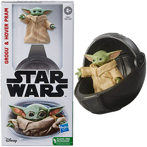 hasbro star wars baby yoda grogu hover pram na Arena.pl