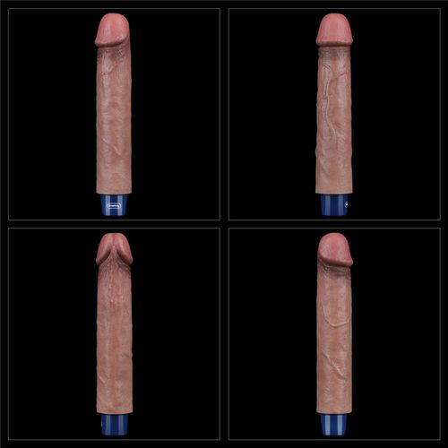 9" Real Softee Rechargeable Silicone Vibrating Dildo na Arena.pl