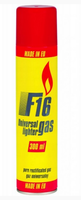 Uniwersalny Gaz do Napełniania Zapalniczek Palników F16 300 ml Duża Butelka