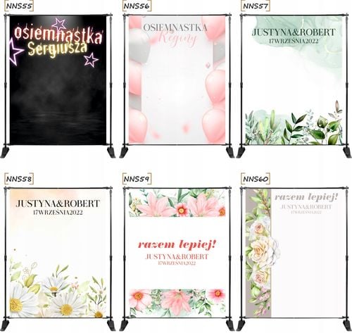 TŁO ścianka FOTO sylwestrowa PERSONALIZOWANE na Arena.pl