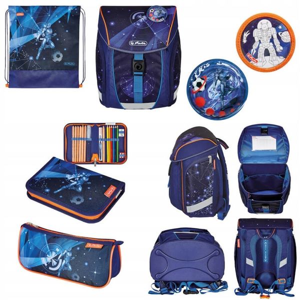 Zestaw tornister FiloLight Plus Galaxy Gam herlitz zdjęcie 1