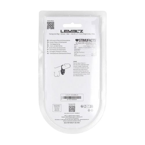 Silicone Training Cockring - L - Black na Arena.pl