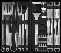 Zestaw sztućce do grilla STILHOFF przybory akcesoria 34 szt 33+ walizka