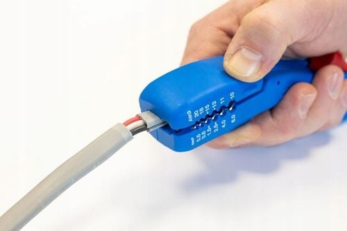 Ściągacz izolacji do kabli płaskich i okrągłych WEICON / MADE IN na Arena.pl