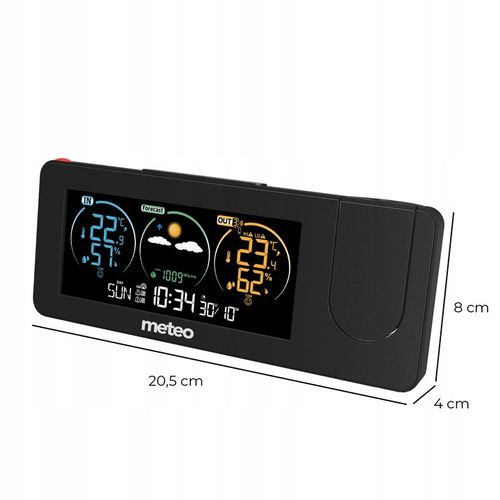 STACJA POGODOWA Z DCF METEO SP102 Z PROJEKTOREM na Arena.pl