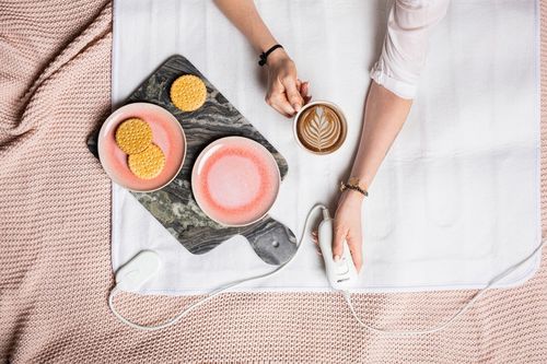 Koc Elektryczny MATA GRZEWCZA 150x80cm Miękki POLAR Pilot Timer 1 osobowy na Arena.pl