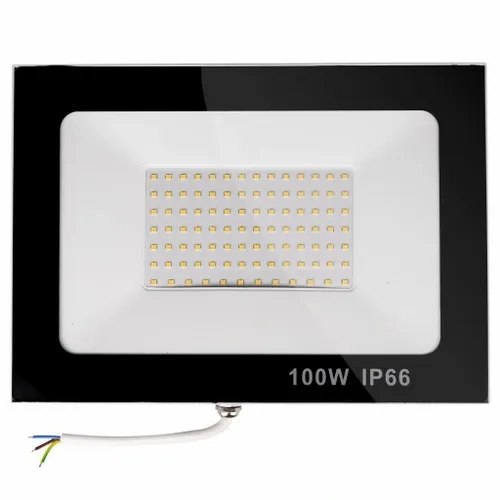 Halogen Reflektor LAMPA ROBOCZA NAŚWIETLACZ WODOODPORNY LED 100W 11000lm na Arena.pl