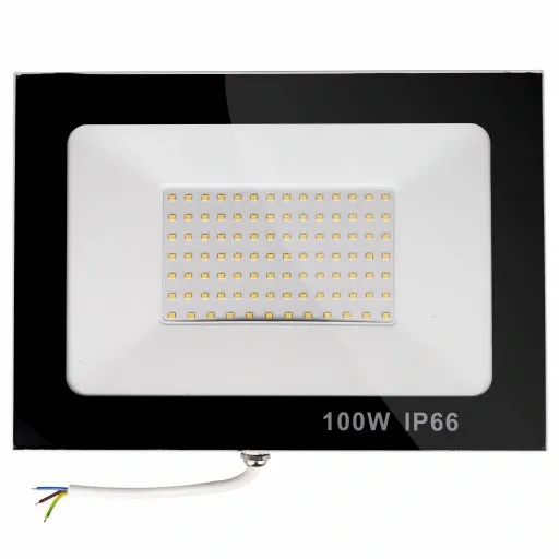 Halogen Reflektor LAMPA ROBOCZA NAŚWIETLACZ WODOODPORNY LED 100W 11000lm zdjęcie 5