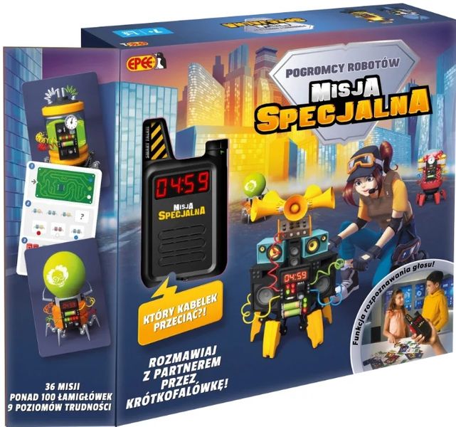 POGROMCY ROBOTÓW MISJA SPECJALNA GRA LOGICZNA EPEE zdjęcie 2