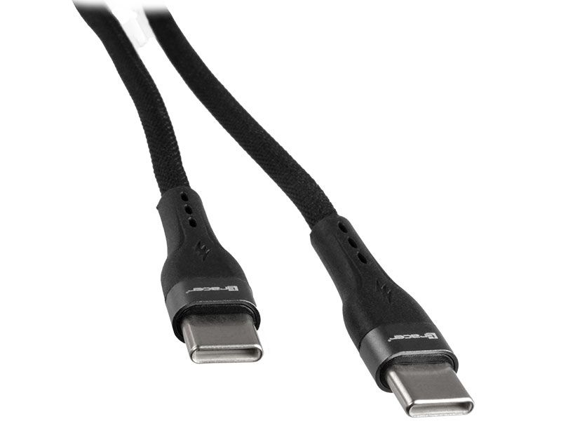 Kabel TRACER Typ C - Typ C 1m czarny 60W zdjęcie 3