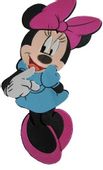 ND19_SRMK-010______6 Dekoracja ścienna - Myszka Mickey - Minnie