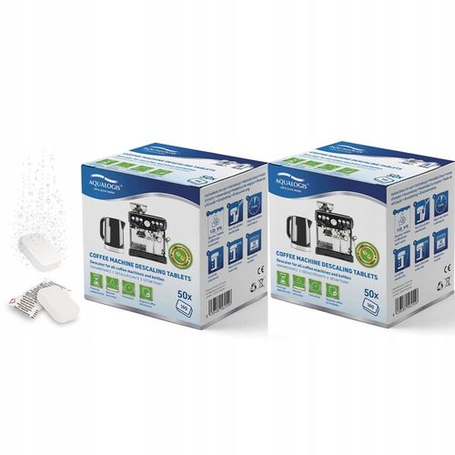 Odkamieniacz Do Ekspresu - Aqualogis Decalc - 50 tabletek - zestaw 2 na Arena.pl