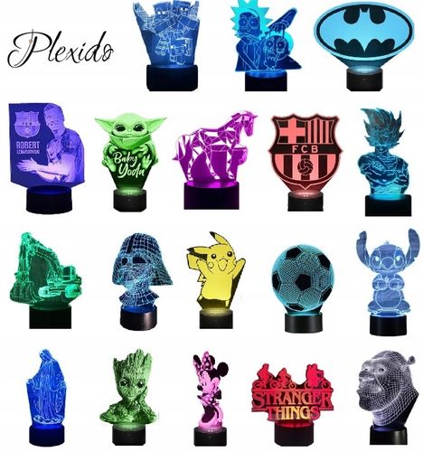 Lampka Plexido Statuetka Led Pamiątka Pierwsza Komunia Święta Jezus na Arena.pl