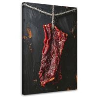 Obraz do kuchni restauracji baru jadalni, Suszone czerwone mięso