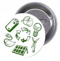 Przypinki buttony EKOLOGIA TANIO HIT