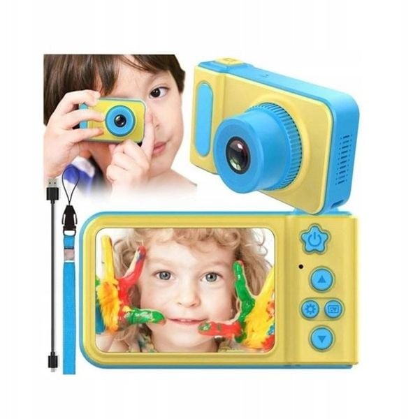 APARAT CYFROWY KAMERA DLA DZIECI HD 1080p + GRY zdjęcie 1