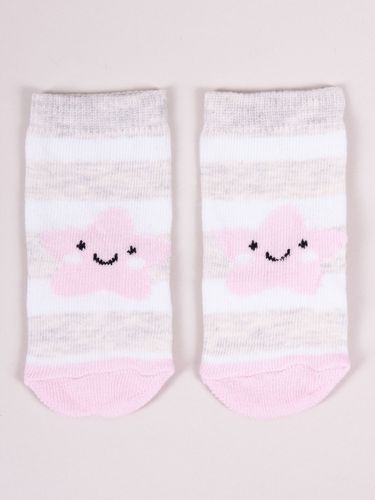 SKARPETKI WZOROWANE SKA-0123 6-9 wzór - dziewczynka na Arena.pl