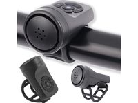 Dzwonek rowerowy elektroniczny usb z alarmem głośny 120db na rower