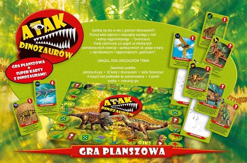 Gra Atak Dinozaurów Trefl na Arena.pl