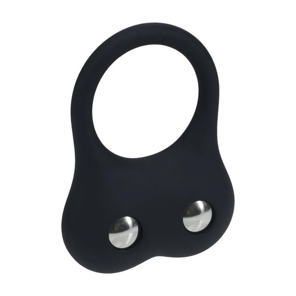 Silicone Training Cockring - M - Black zdjęcie 1