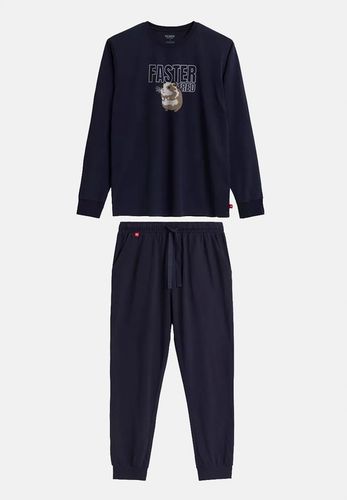 ATLANTIC piżama męska długi rękaw długie spodnie NMP rozmiar XXL na Arena.pl