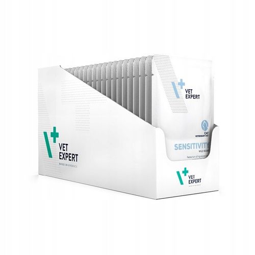 Mokra karma dla kota z wrażliwym żołądkiem VET EXPERT SENSITIVITY 12x100g na Arena.pl