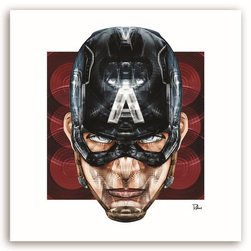 Obraz na płótnie - Canvas, Superbohater Ameryki 80x80 na Arena.pl