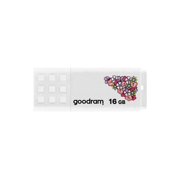 Pendrive GOODRAM UME2 -  16GB USB 2.0 Spring Biały zdjęcie 1