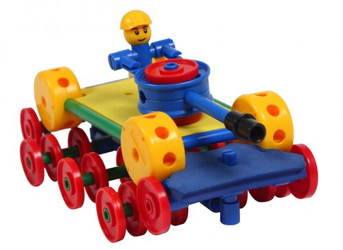 KLOCKI THINKERTOY 61 ELEMENTÓW ARMED ASSAULT CZOŁG na Arena.pl