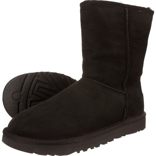 UGG CLASSIC SHORT II BLACK na Arena.pl