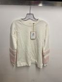 MYMO sweter damski biały asymetryczny do pasa rozmiar XS