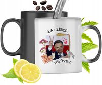 Kubek Magiczny Andrzej Duda Zmieniający Kolor Z Nadrukiem Ze Zdjęciem
