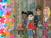 Puzzle tradycyjne - American Dragon Jake Long