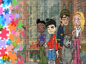 Puzzle tradycyjne - American Dragon Jake Long
