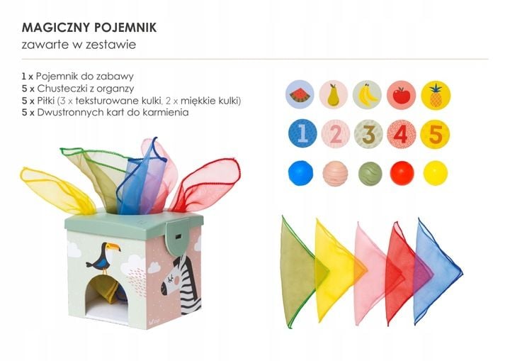 Magiczny Pojemnik Taf Toys – Sensoryczna Zabawa dla Rozwoju Dziecka zdjęcie 4