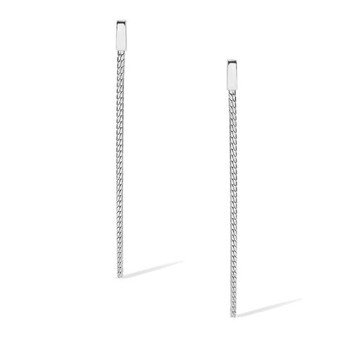 srebrne długie wiszące kolczyki | srebrne na Arena.pl