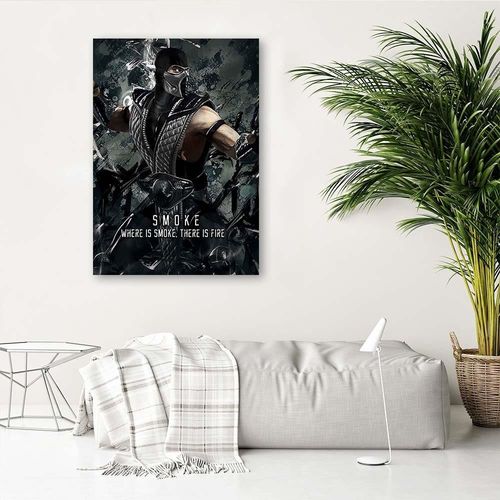 Deco Panel, Wojownik Smoke 50x70 na Arena.pl