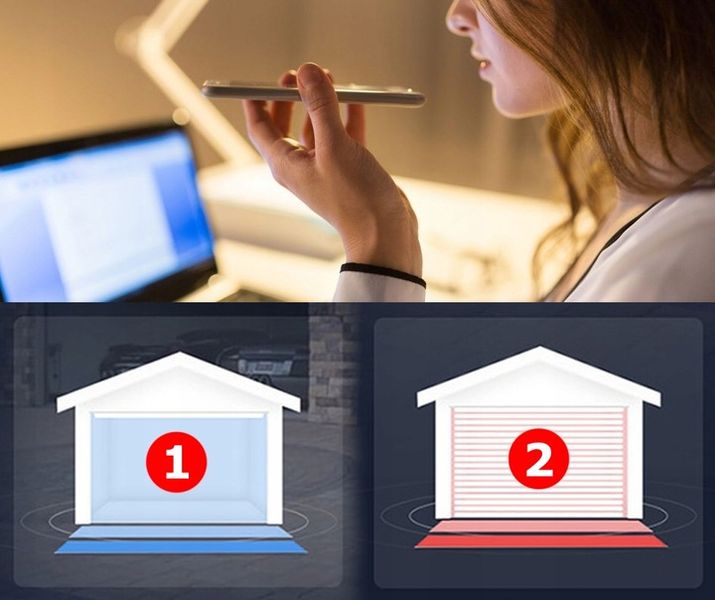 RTX Moduł STEROWNIK BRAMY GARAŻOWEJ ZIGBEE TUYA SMART + CZUJNIK zdjęcie 8