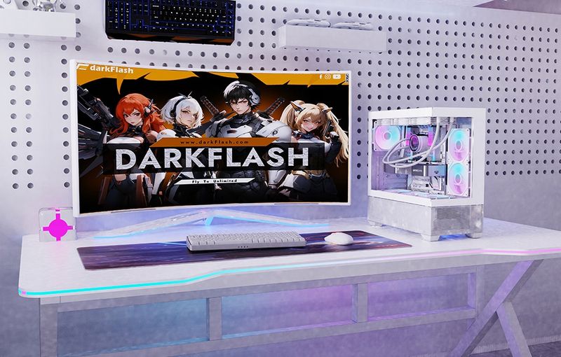 Obudowa DarkFlash DS900 Air White zdjęcie 2