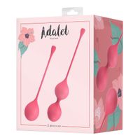 kulki silikonowe dopochwowe, zestaw 2 sztuk. ćwiczenia mięśni kegla.