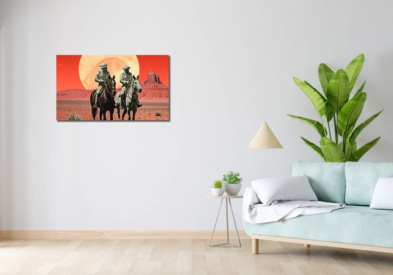 Obraz 90x50cm Patrol Kosmiczny zdjęcie 2
