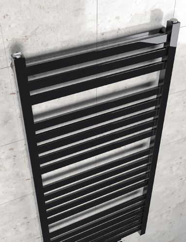 GRZEJNIK ŁAZIENKOWY PRIME-MID 1550/630 CZARNY na Arena.pl