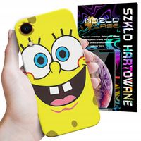 ETUI CASE DO IPHONE XR - SPONGEBOB BAJKI GRY WYBÓR PLECKI + SZKŁO
