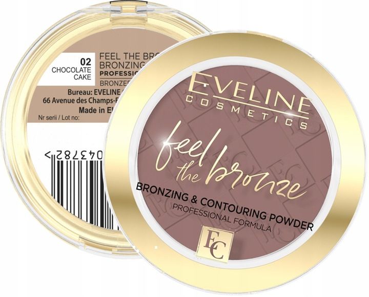 EVELINE PUDER BRĄZUJĄCY I KONTURUJACY 02 CHOCOLATE zdjęcie 1