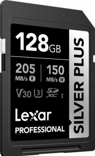 Karta SD Lexar 128GB Silver Plus SDXC UHS-I U3 V30 na Arena.pl
