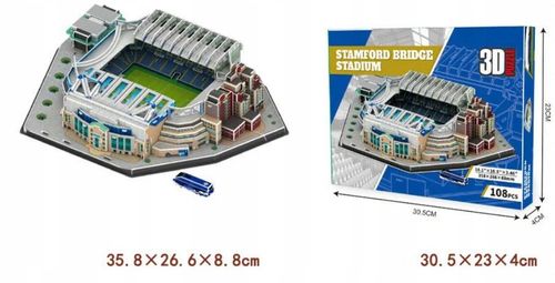 Model Stadionu Stamford Bridge (Chelsea) na Arena.pl