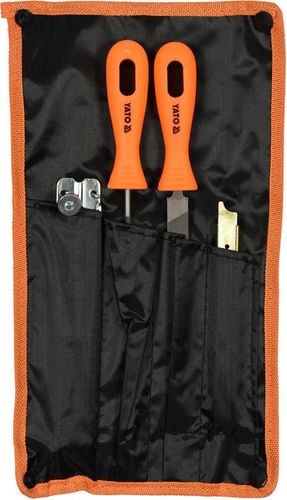 zestaw do ostrzenia łańcucha 4.0mm 4szt - yt-85040 na Arena.pl